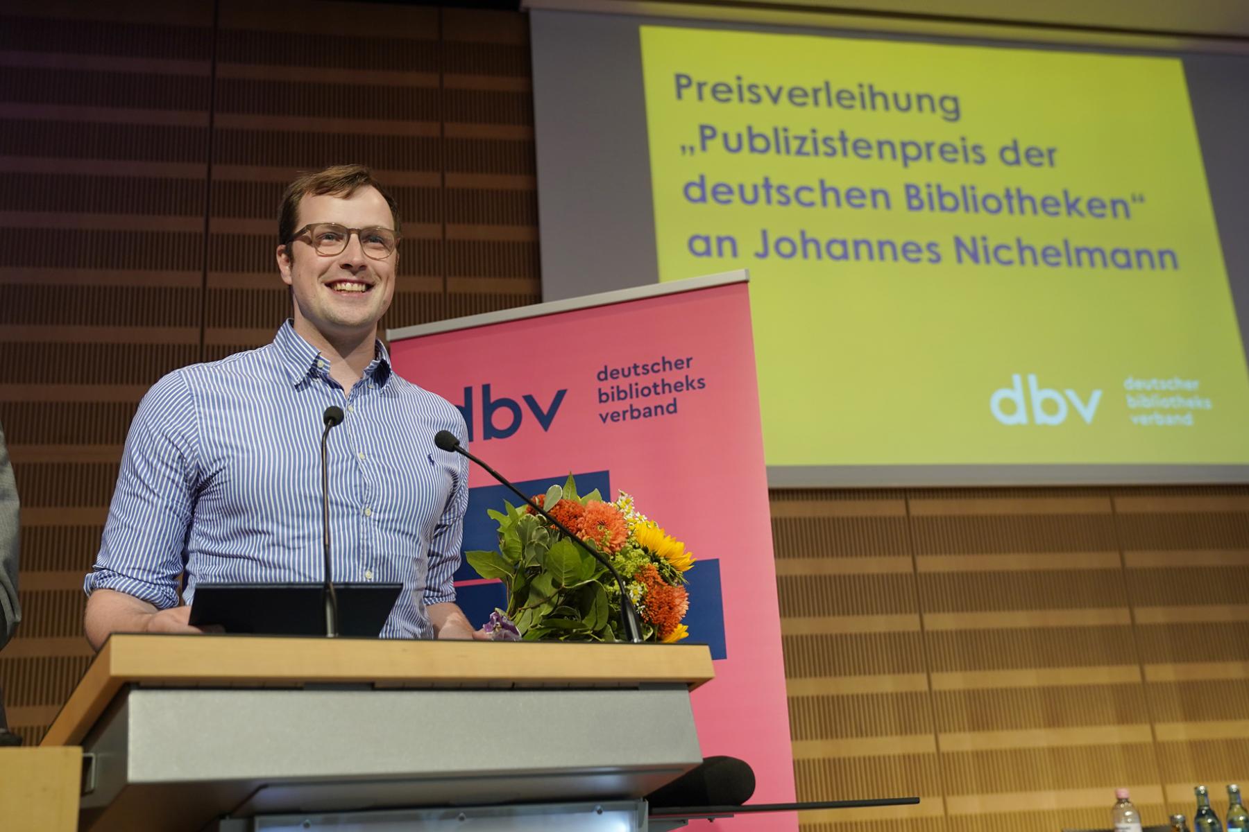 Publizistenpreisträger 2020 Johannes Nichelmann