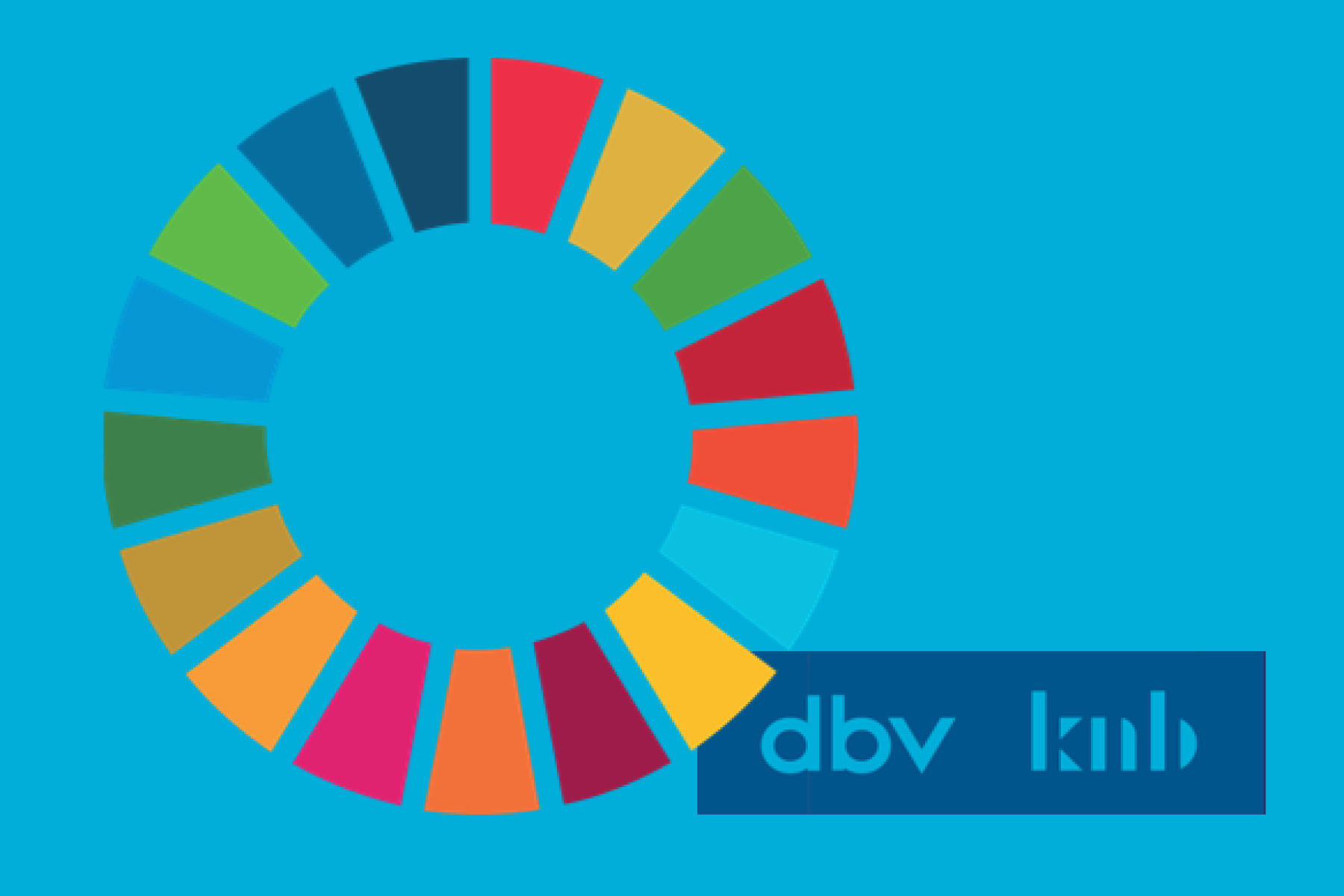 SDG-Rad mit dbv- und knb-Logo