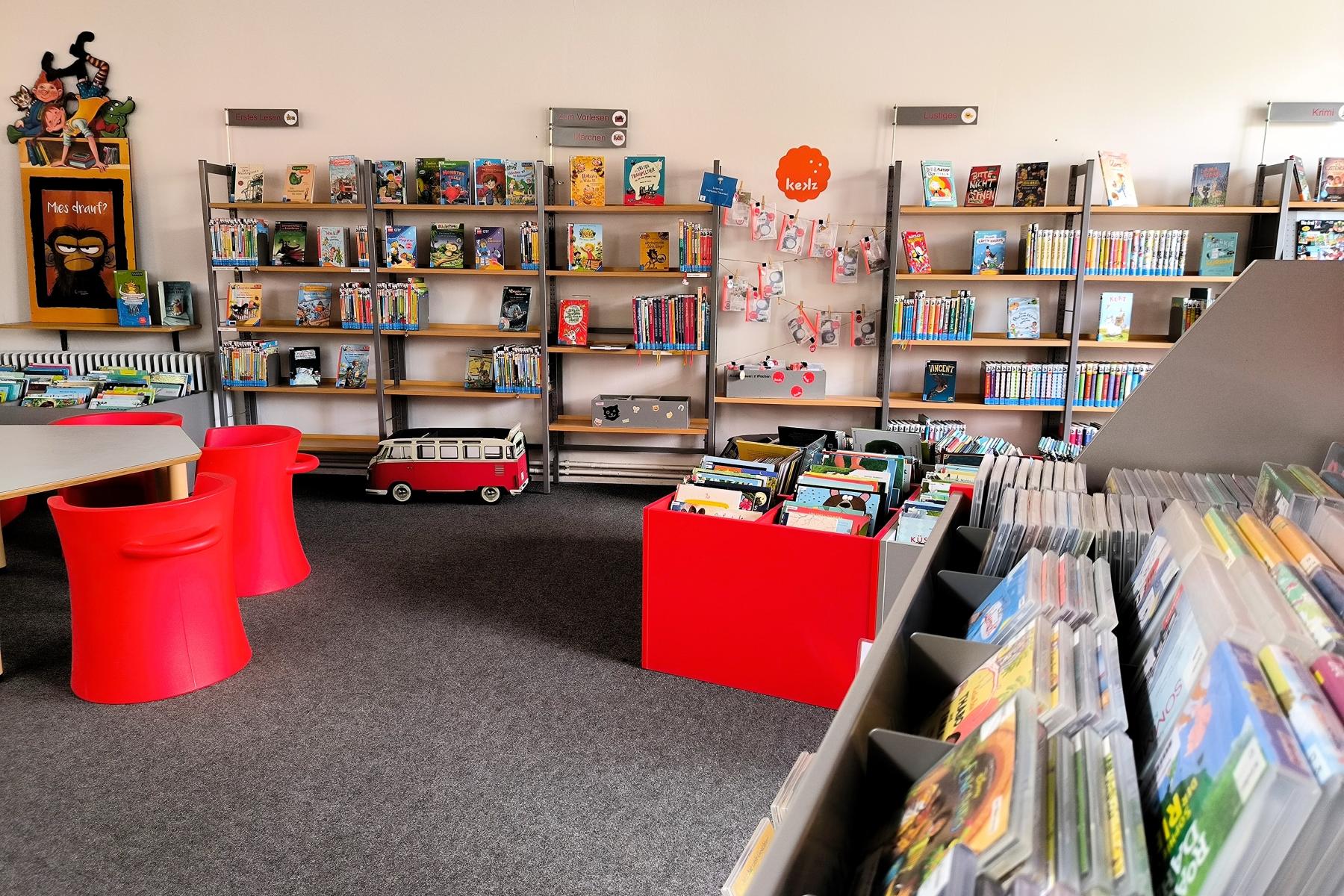 Kinderbereich der Stadt- und Schulbücherei Lauenburg