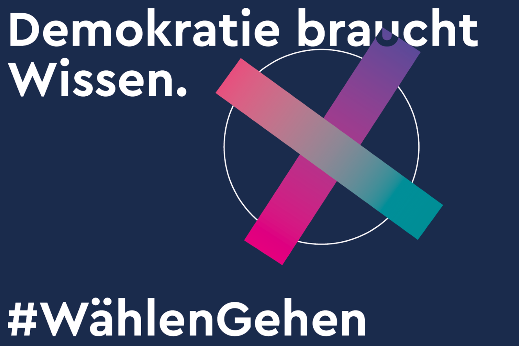 Demokratie braucht Wissen
