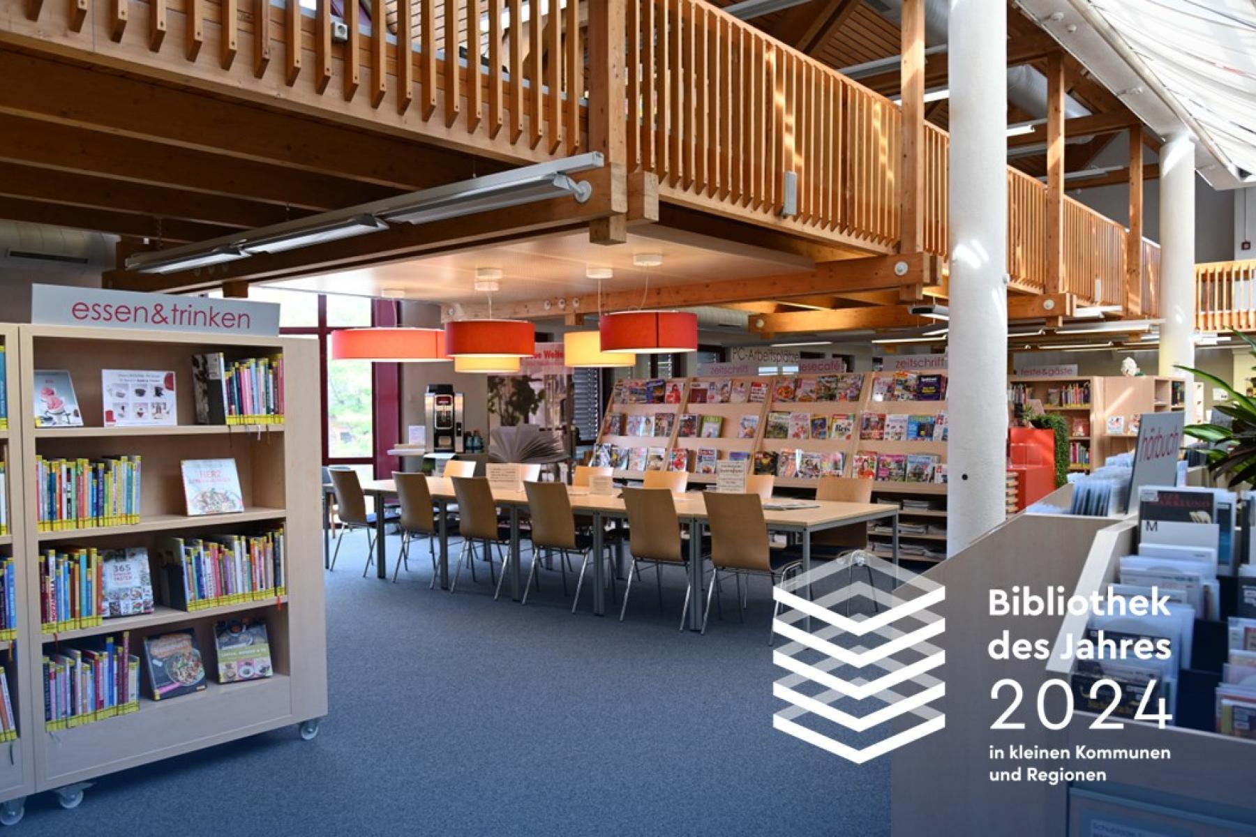 Innenansicht Stadtbibliothek Alzenau