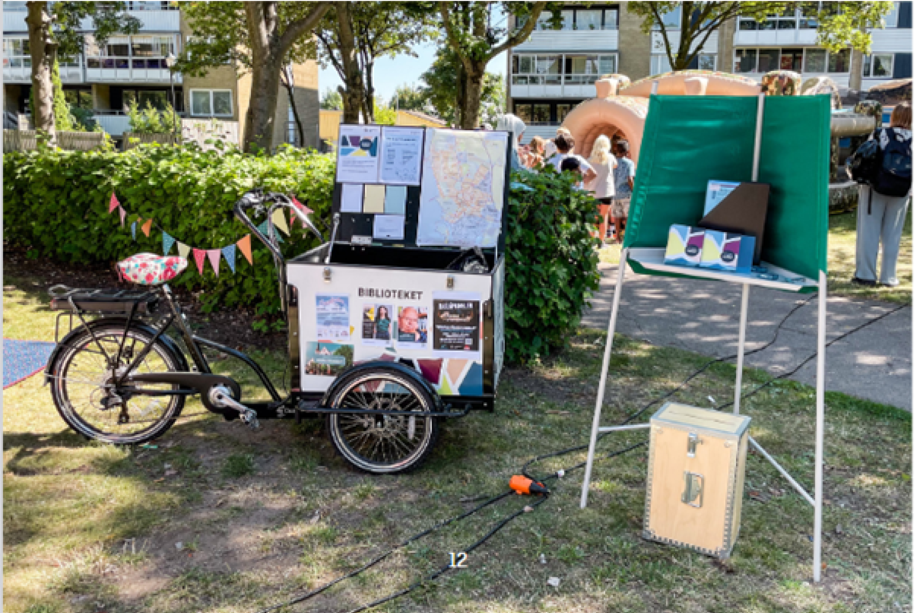 Bild eines Lastenrads