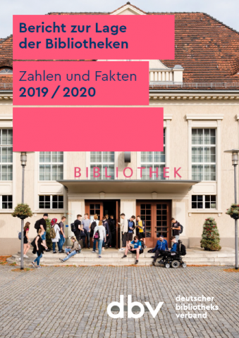 Cover des Berichtes zur Lage der Bibliotheken 2019