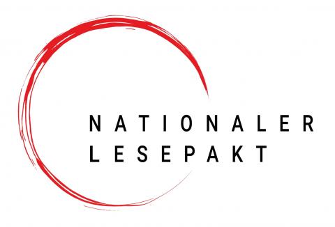 Logo des Nationalen Lesepaktes