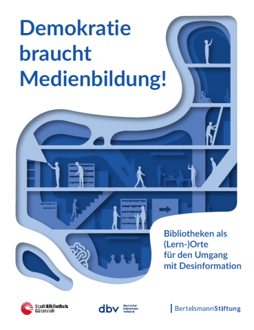 Cover der Publikation "Demokratie braucht Medienbildung!