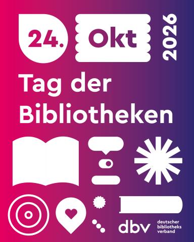 Social Media Grafik zum Tag der Bibliotheken 2026