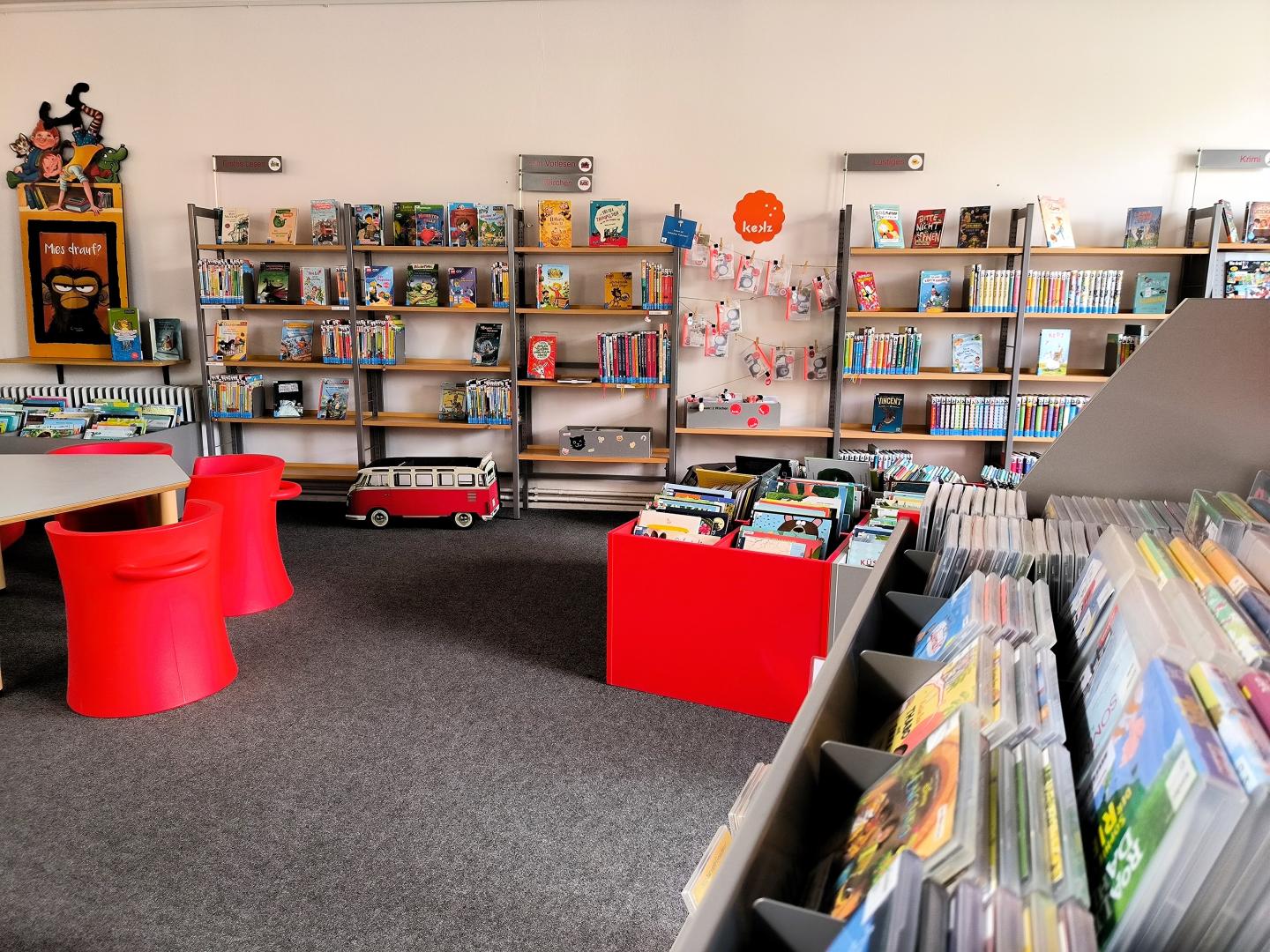 Kinderbereich Stadt- und-Schulbücherei Lauenburg