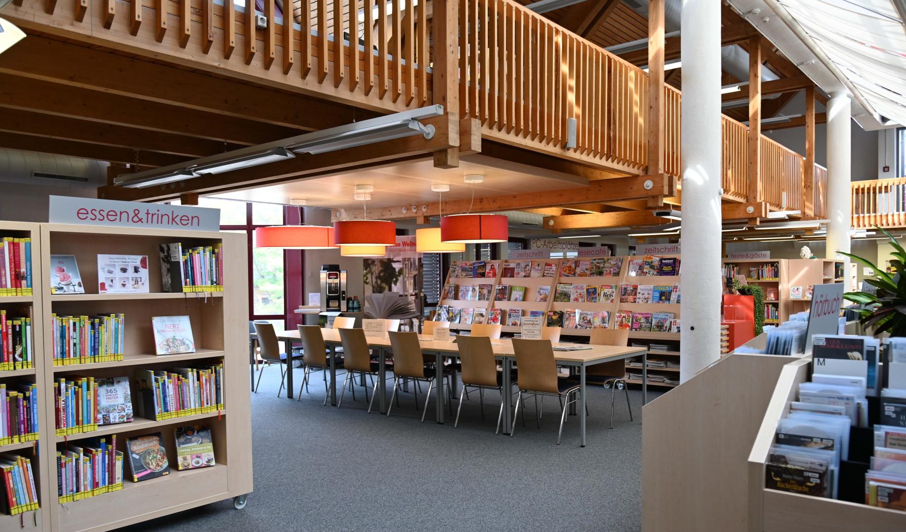 Lesecafé der Stadtbibliothek Alzenau