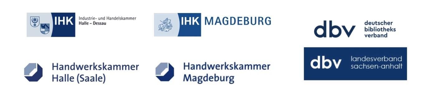 Logo Parade Bibliothekspreis Sachsen-Anhalt