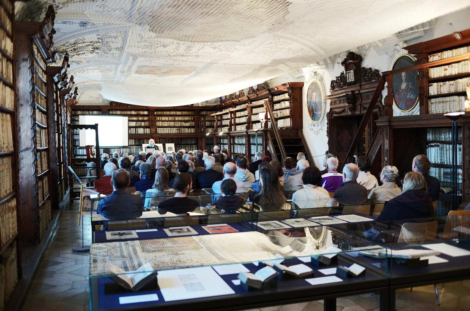 Veranstaltung in der Provinzialbibliothek Amberg.