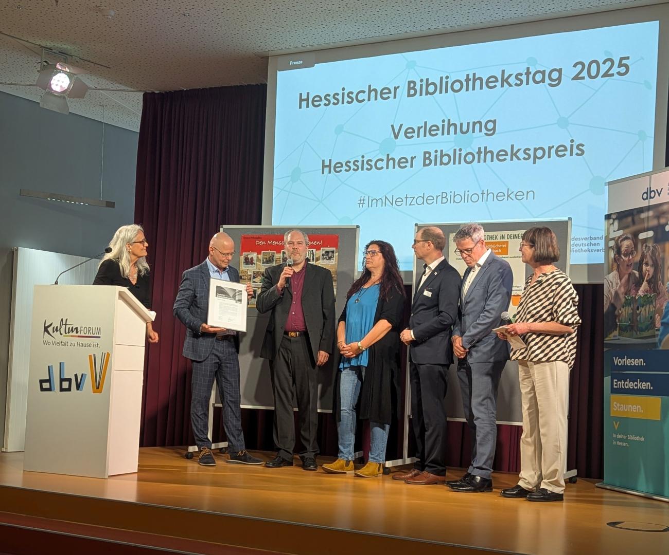 Preisverleihung Hessischer Bibliothekspreis