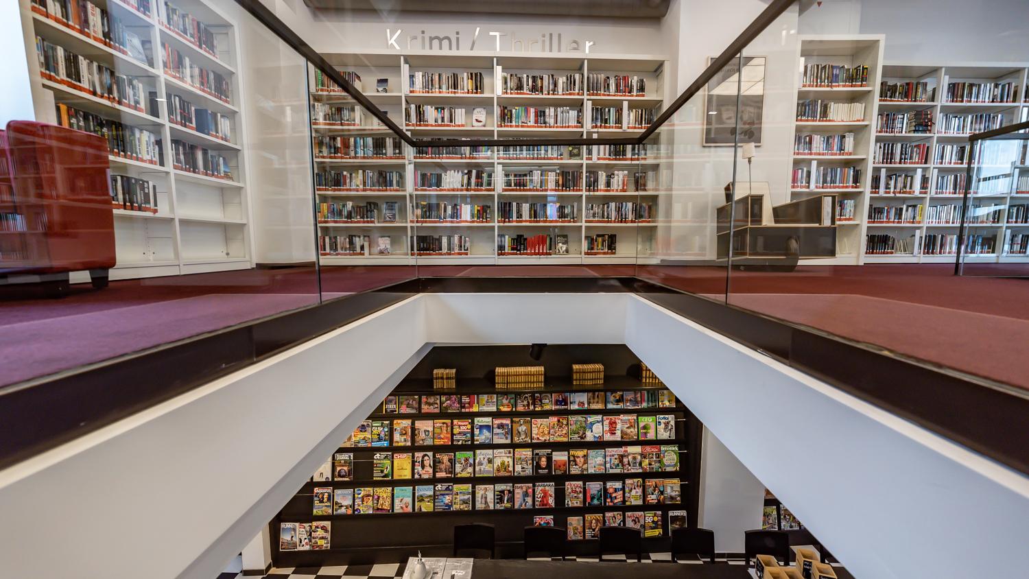 Innenansicht Stadtbibliothek Siegburg