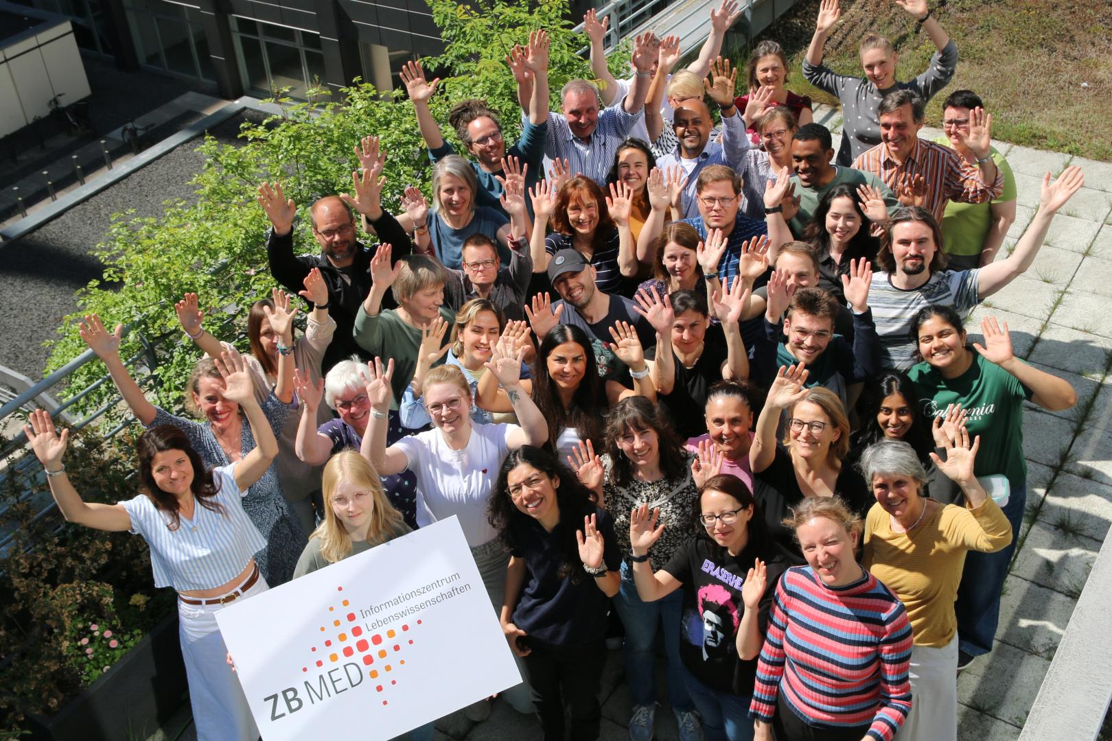Das Team von ZB MED in Köln