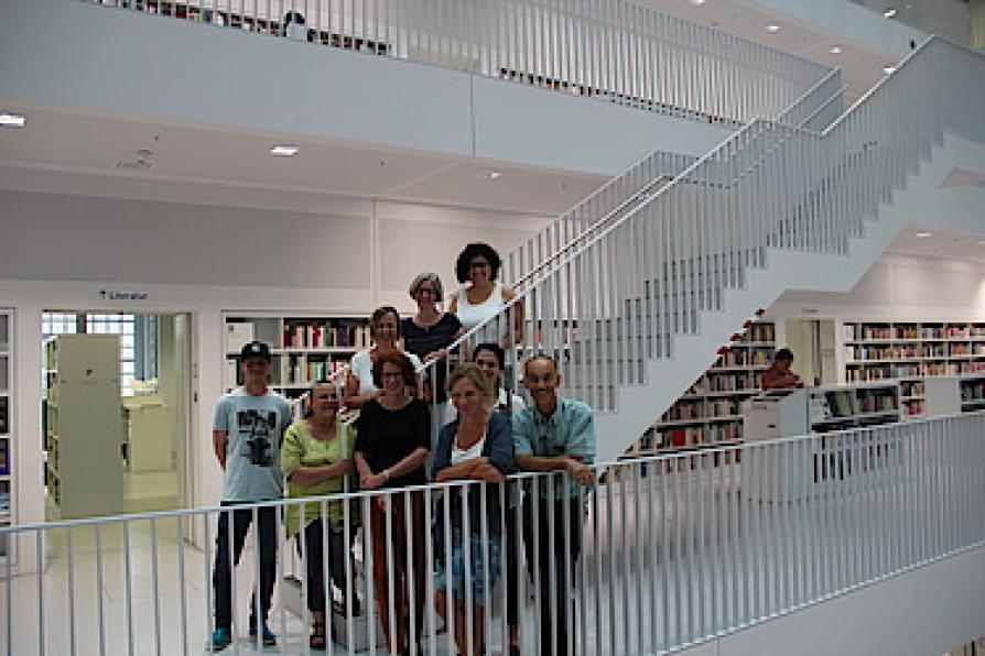 Gruppenbild der Fackommission Bibliothekspädagogik Baden-Württemberg 