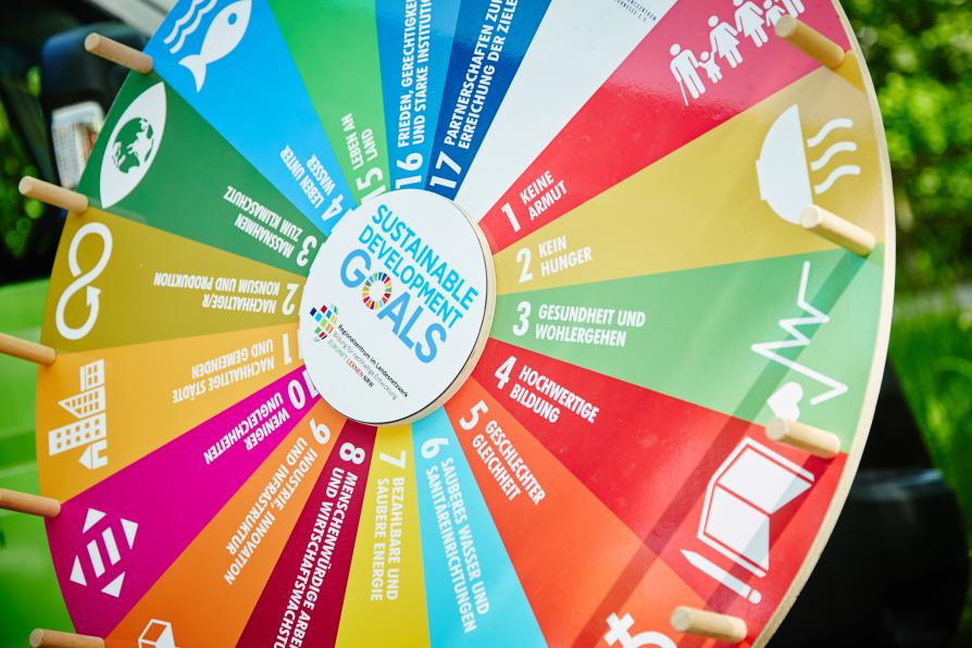 SDG Rad auf dem Arnsberger Nachhaltigkeitsfestival Schlabberkappes