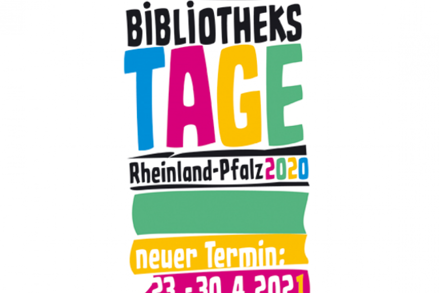 Logo der Bibliothekstage Rheinland-Pfalz