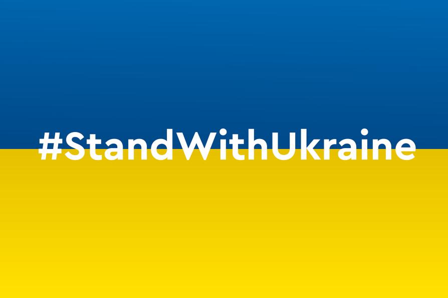 Grafik Stand with Ukraine