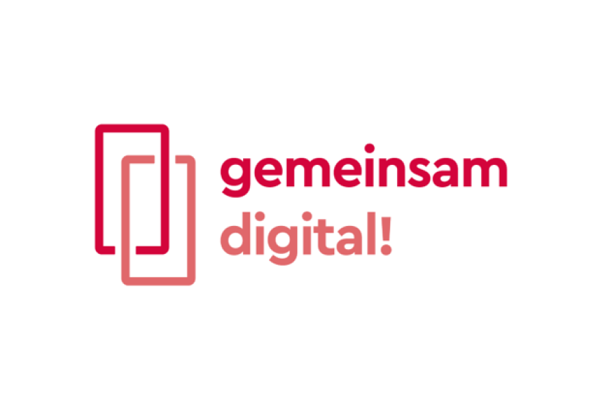 Logo des Programms Gemeinsam digital