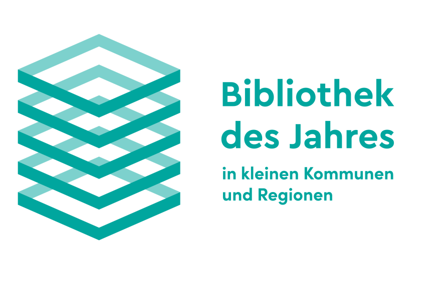 Logo Bibliothek des Jahres in kleinen Kommunen und Regionen