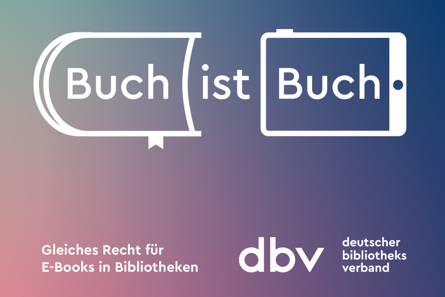 Kampagnenmotiv Buch ist Buch