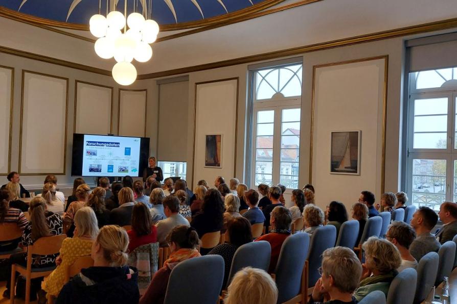 Vortrag mit Publikum