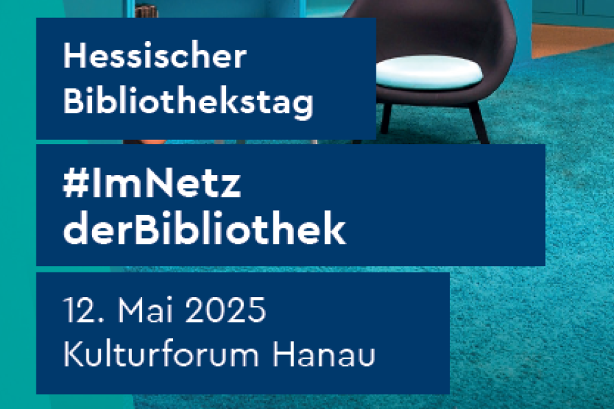 Cover Flyer Hessischer Bibliothekstag 2025