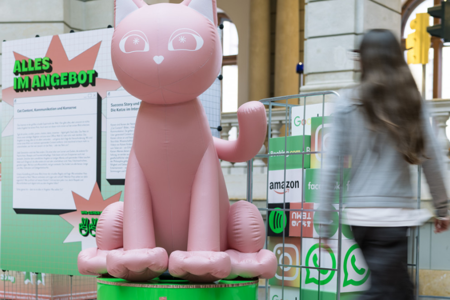 Blick in die Ausstellung